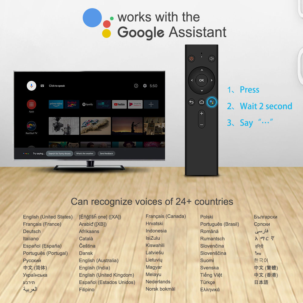 Netflix 4K Smart TV Box Android 10 Google Certified ATV L1 Amlogic TV Box