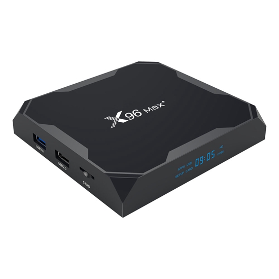 X96max+ Amlogic S905X3 5.8GHz Wifi 1000M 4K 60fps Media Player