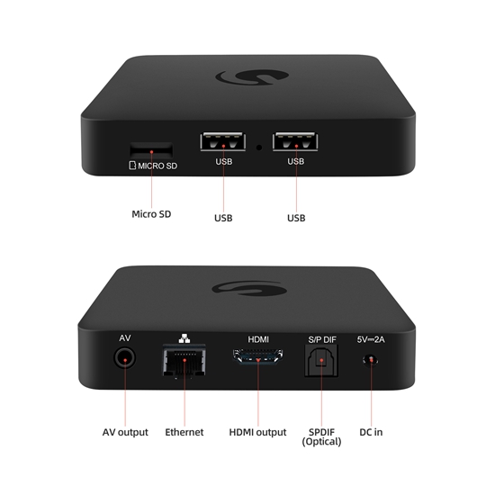 ATV2 Google Certified voice command android tv box