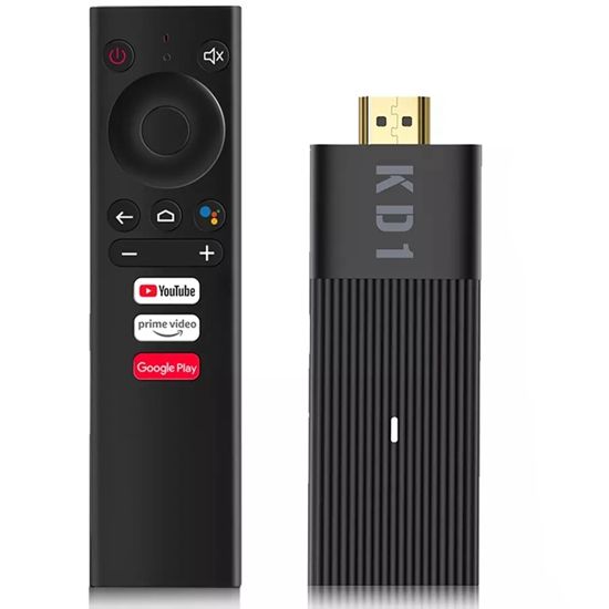 Mecool KD1 TV Stick Amlogic S905Y2 Android 10 2GB 16GB Google Certified Voice 1080P 4K 60pfs 2.4G&5G Wifi BT4.2 TV Player