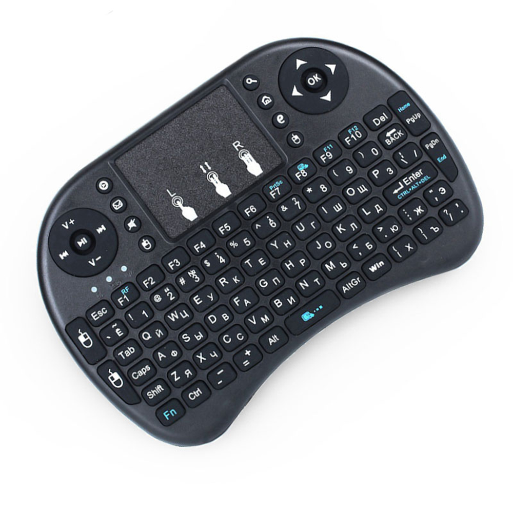 I8 Multi-Language 2.4GHz Wireless Keyboard Air Mouse Work With Android TV BOX