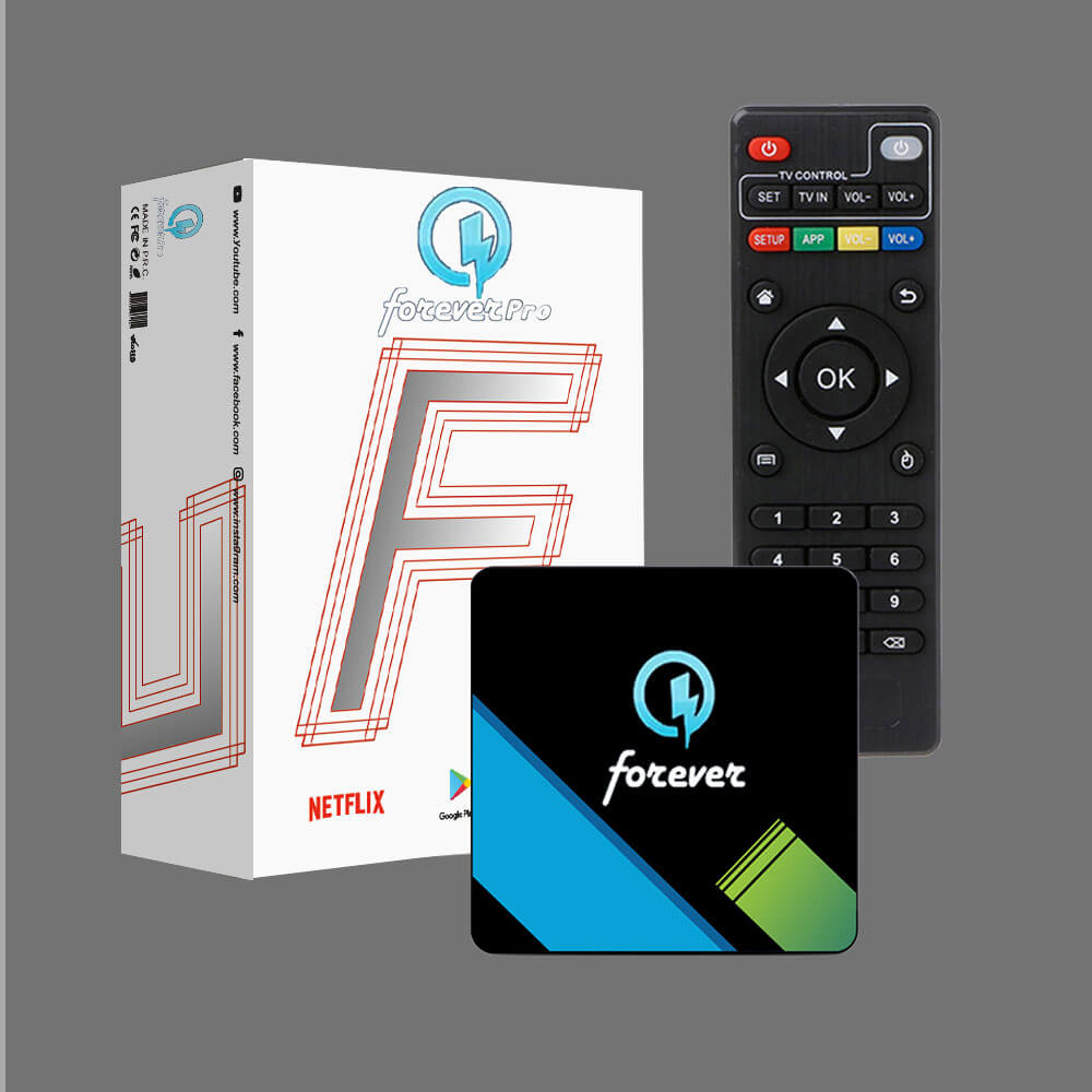Forever Pro IPTV Service with box 2+16G Subscription 1 Year Free Test For iptv reseller panel
