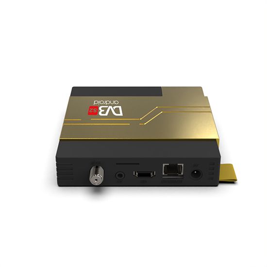 Factory OEM ODM Hybrid combo OTT+DVB-S2 set top box Allwinner H313 1080p decoder smart android tv box dvb S2 satellite receiver