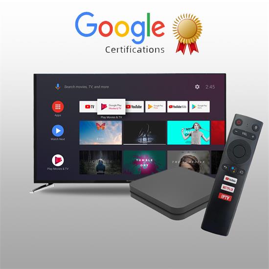 ATV1 Quad Core 4K Android TV STB with AV1 Support