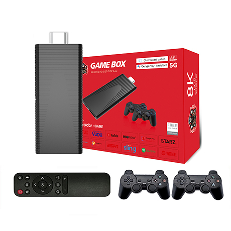 4K Android Game TV stick with dual system